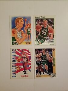 Larry Bird(4) Card Lot NBA HOF Boston Celtics