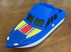 Tootsie Toy Vintage 1970s TootsieToy Blue Plastic Bath Toy Yacht / Boat 7