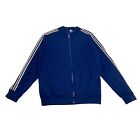 Adidas Ventex Full Zip Track Jacket | Vintage 70s Sportswear Navy Blue VTG