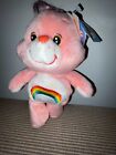 CARE BEARS 8 INCH 20TH ANNIVERSARY CHEER BEAR COLLECTORS EDITION WITH TAGS