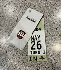 Indianapolis 500 RACE DAY Turn 3 Parking pass