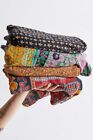 New ListingRoyal Craft Indian Vintage Kantha Quilt Handmade Throw Reversible Cotton Blanket