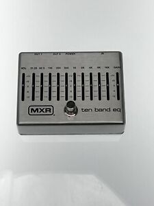 MXR M108S Ten Band EQ Guitar Effects Pedal