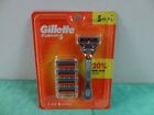 NEW Gillette Fusion 5 Shaving Bundle 1 Razor Handle 5 Cartridges Fusion5