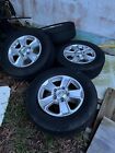Toyota Tundra wheels and tires. 5x150 lug pattern. OEM. Tires in decent shape.