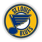 St Louis Blues Round Decal / Sticker Die cut