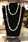 Chanel Faux Pearl & Crystal Star Necklace •Free Shipping•