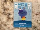 JEREMIAH #076 Animal Crossing Amiibo Authentic Nintendo Mint Card From Series 1
