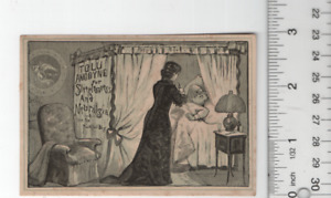 Hunnewell's Tolu Anodyne Patent Medicine 1880s Trade Card 3