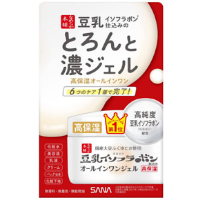 Japan Award#1 SANA Soy Milk Extra White 6-In-One Thick Moisturize Gel Cream 100g