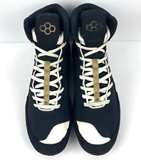 Rudis Wrestling Shoes Mens 10 Women 11.5 Colt 2.0 Black Gold Athletic Footwear