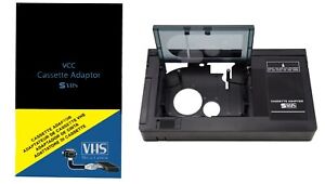 New Sealed Motorized VHS-C to VHS Cassette Adapter for JVC Panasonic RCA SVHS
