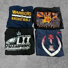 Lot of 4 t- shirts size medium Sports Graphic Wholesale Pricing Reseller Bundle