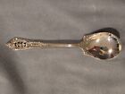 Wallace Rose Point Sterling Silver Sugar Spoon  No Mono