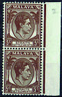 MALAYAN STATES Straits Sett.: 1939 Die II 5c brown - 41806