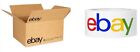 E-bay Branded Shipping Supplies Lot of Mixed Boxes plus Roll of Ebay Tape-13 pc