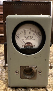 Bird Technologies Model 43 Thruline RF Wattmeter W/ CASE #5