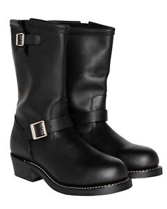 Brothers and Sons Men's Engineer Motorcycle Boot - Round Toe - CJ1320