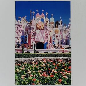it's a small world Postcard Disneyland Disney 6x4 Fantasyland Clock Glockenspiel
