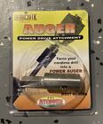 Ice Auger Adapter Convert Cordless Drill To Power Auger ~ NEW