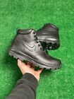 Nike Manoa Mens Casual Active Leather Boot Triple Black 454350-003 NEW ALL SIZE