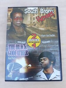 New ListingSouth Bronx Heroes The Black Godfather DVD Rare Movie Double Adult Programming