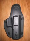 IWB Kydex/Leather Holster small print with adjustable retention for Glock