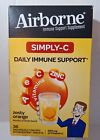 Lot of 2 Airborne Simply-C Daily Immune Support 36 ct/pk Best By 6/2024