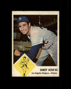 1963 Fleer Baseball #042 Sandy Koufax STARX 4 VG/EX  (LS800827)