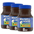 (3 pack) Maxwell House The Original Roast Decaf Instant Coffee, 8 oz Jar,