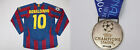 fc barcelona jersey 2005 2006 shirt long sleeve ronaldinho ucl final + medal win