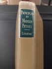 Principles of Modern Physics Robert B. Leighton 1959 HC 1st Edition VG Condition