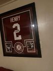 Derrick Henry Singed/framed Jersey Alabama