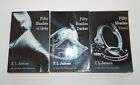 FIFTY SHADES OF GREY Trilogy Set of 3 I of Grey II Darker III Freed E L JAMES