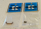 1972 Aurora AFX Super II Plated Gear Clamp and Brush Tubes  *Mint*