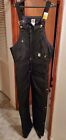 Carhartt Extremes Yukon Arctic R33 Quilted Insulated Bib Overalls Men's 34x32