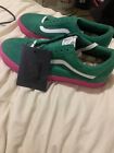 Vans Syndicate Golf Wang Old Skool Pro Green/Pink Mens Size 10.5 DEADSTOCK RARE
