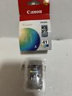 Genuine Canon CL-41 Color Ink Cartridge  Lot Of 2