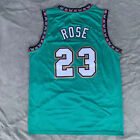Blue Memphis Rose Basketball Jersey #23 Derrick Basketball Jersey Stitched