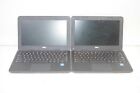 Lot of 2 Dell Chromebook 3180 Mini Laptop Netbook Boots As Is