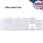A full set G915 109 key caps White for Logitech G813 G913 G815 G915 Keyboard