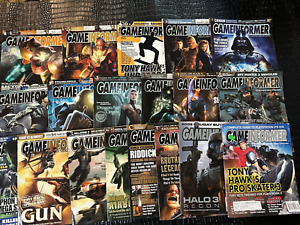 Game Informer video game Magazine Lot 19 Issues -Years 2001-2008
