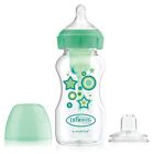 [2 PACK] Dr. Brown’s Anti-Colic Options+ Wide-Neck Sippy Bottle Starter Kit, 9oz