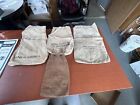 Vintage Buttonwillow Community Bank Of American Canvas Money Bank Bag Lot 1950s