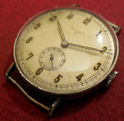 Vintage 1930s ALPINA NOVICE 15 Jewels Military Swiss Watch Running Wristwatch