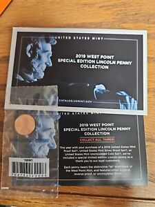 New Listing2019-W PROOF LINCOLN CENT ✪ WEST POINT ENVELOPE ✪ PENNY SPECIAL EDITION