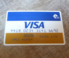 Vintage Obsolete VISA Credit Card - Plus System - Expired 1984