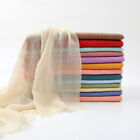 Fashion Soft Muslim Crinkle Hijab Scarf Cotton Shawls Turban Scarves 35 Colors