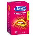 Durex Pleasure Me 30 Condoms Value Pack Ribbed & Dotted Extra Stimulation Latex