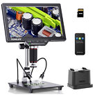 TOMLOV DM202 Max Digital Microscope Camera HDMI 1500x Coin Magnifier 10
